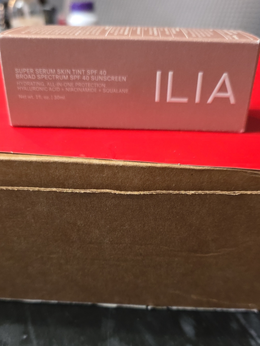 ILIA Super Serum Skin Tint SPF 40 - Pink Packaging